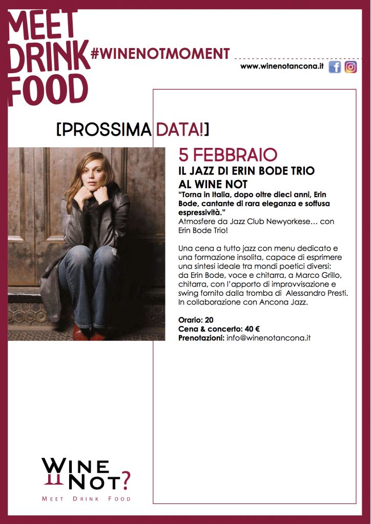 Locandina Erin Bode